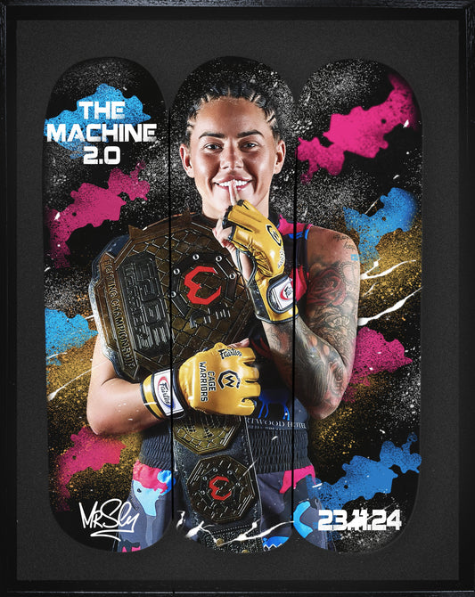 KENNEDY FREEMAN, THE MACHINE 2.O WOMENS BANTAMWEIGHT CAGE WARRIORS