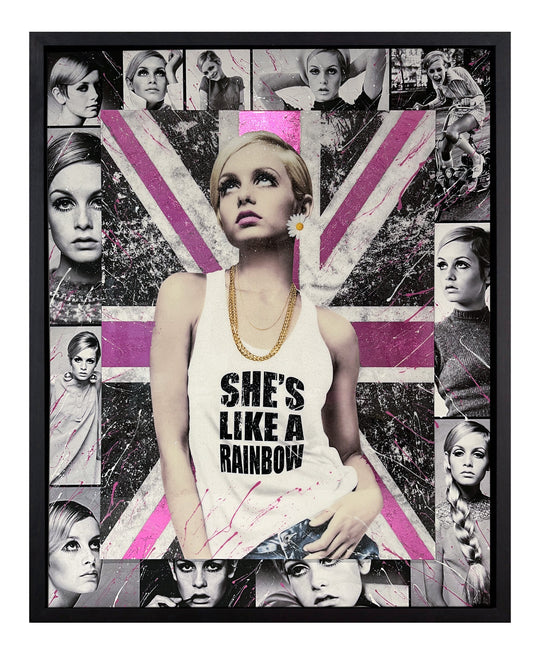 Shes like a rainbow, Twiggy